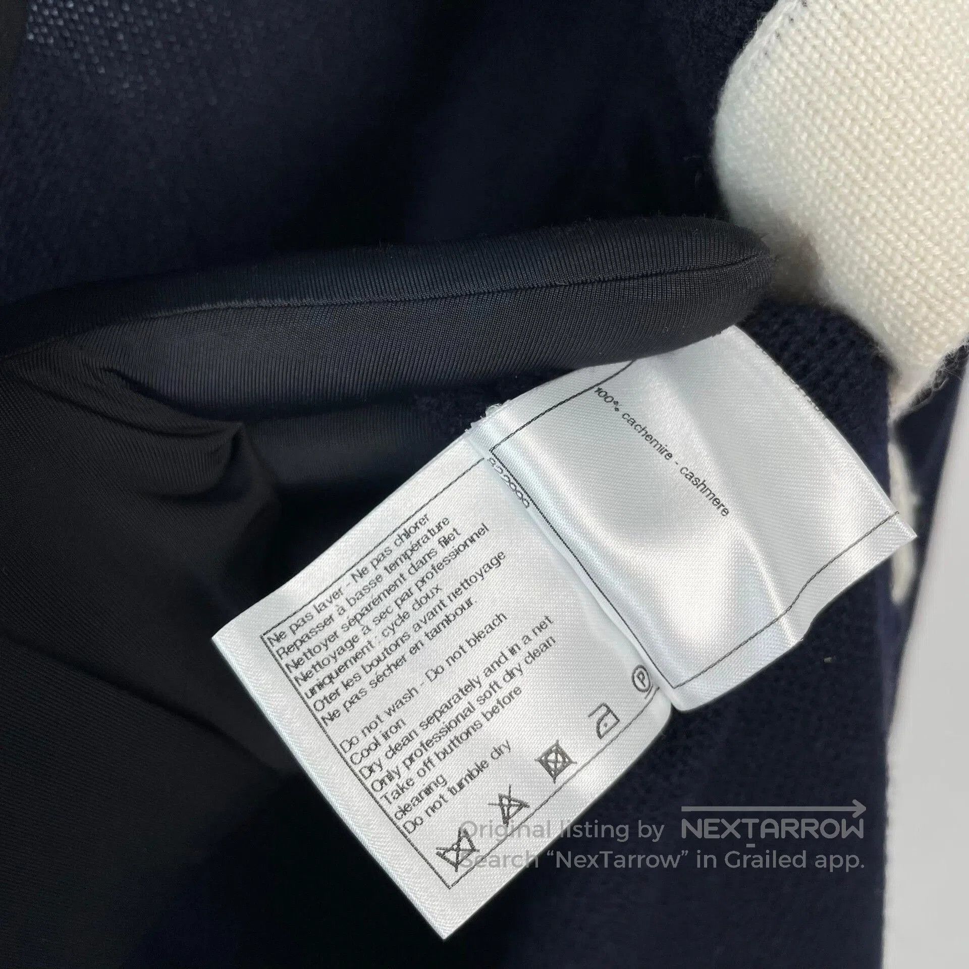 Chanel Chanel Cashmere Knit Long Cardigan. Size XXS / US 00 / IT 34 - 6 Thumbnail