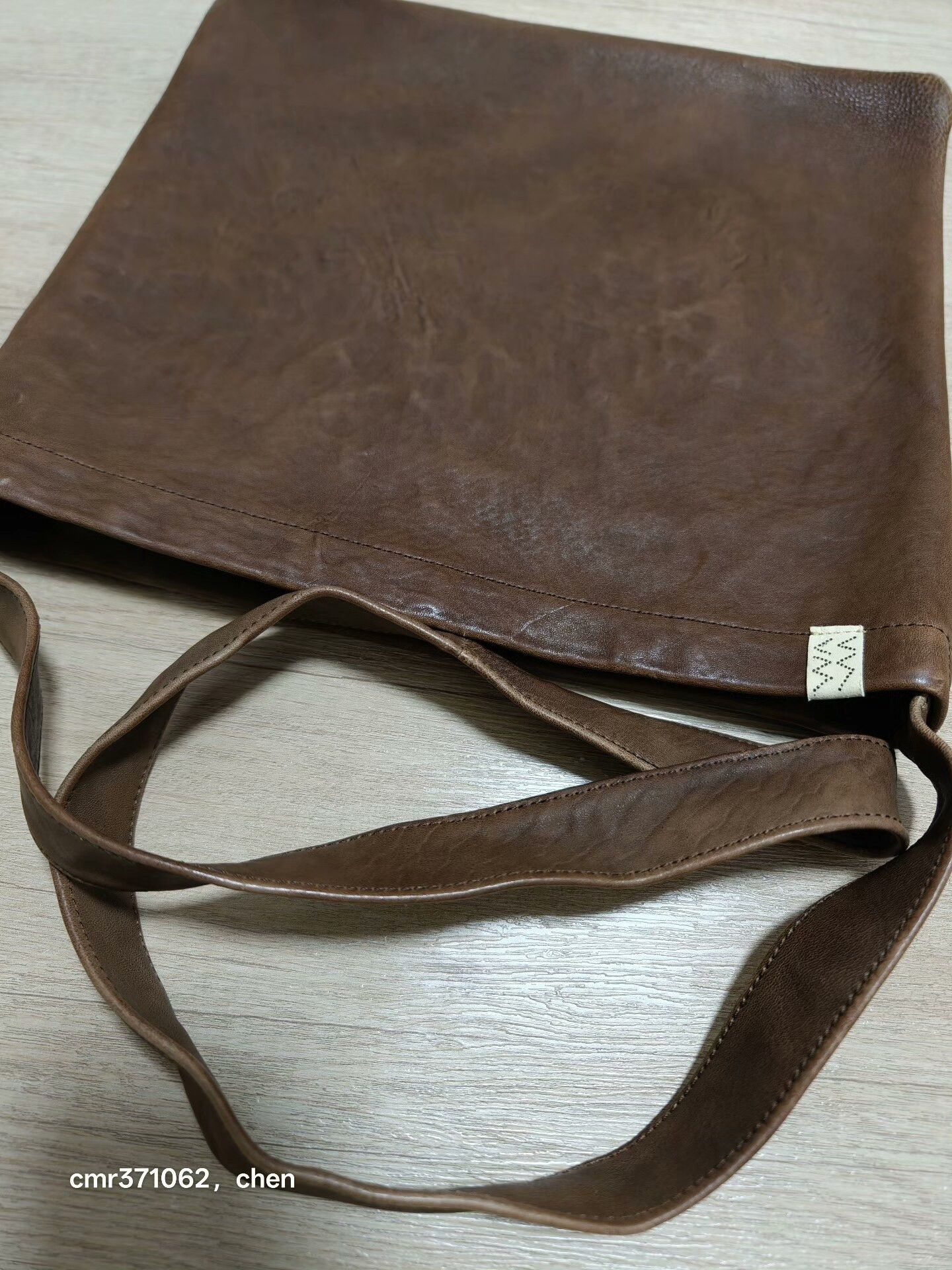 Visvim VISVIM 24AW Leather Musette Bag DMGD Size ONE SIZE - 8 Thumbnail