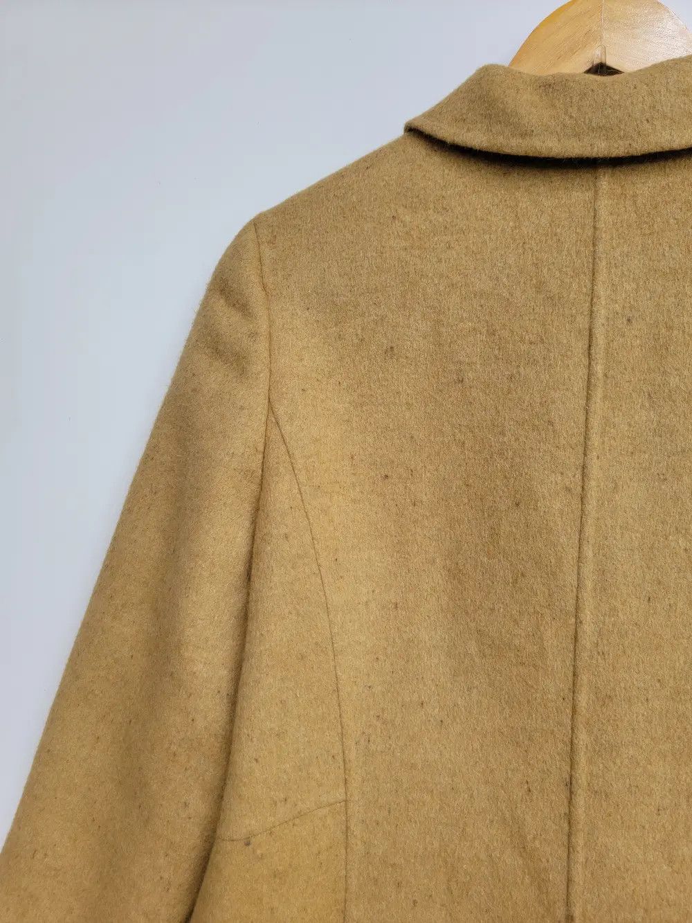 Other Giovanni Maniglia Wool Long Jacket Size L / US 10 / IT 46 - 9 Thumbnail