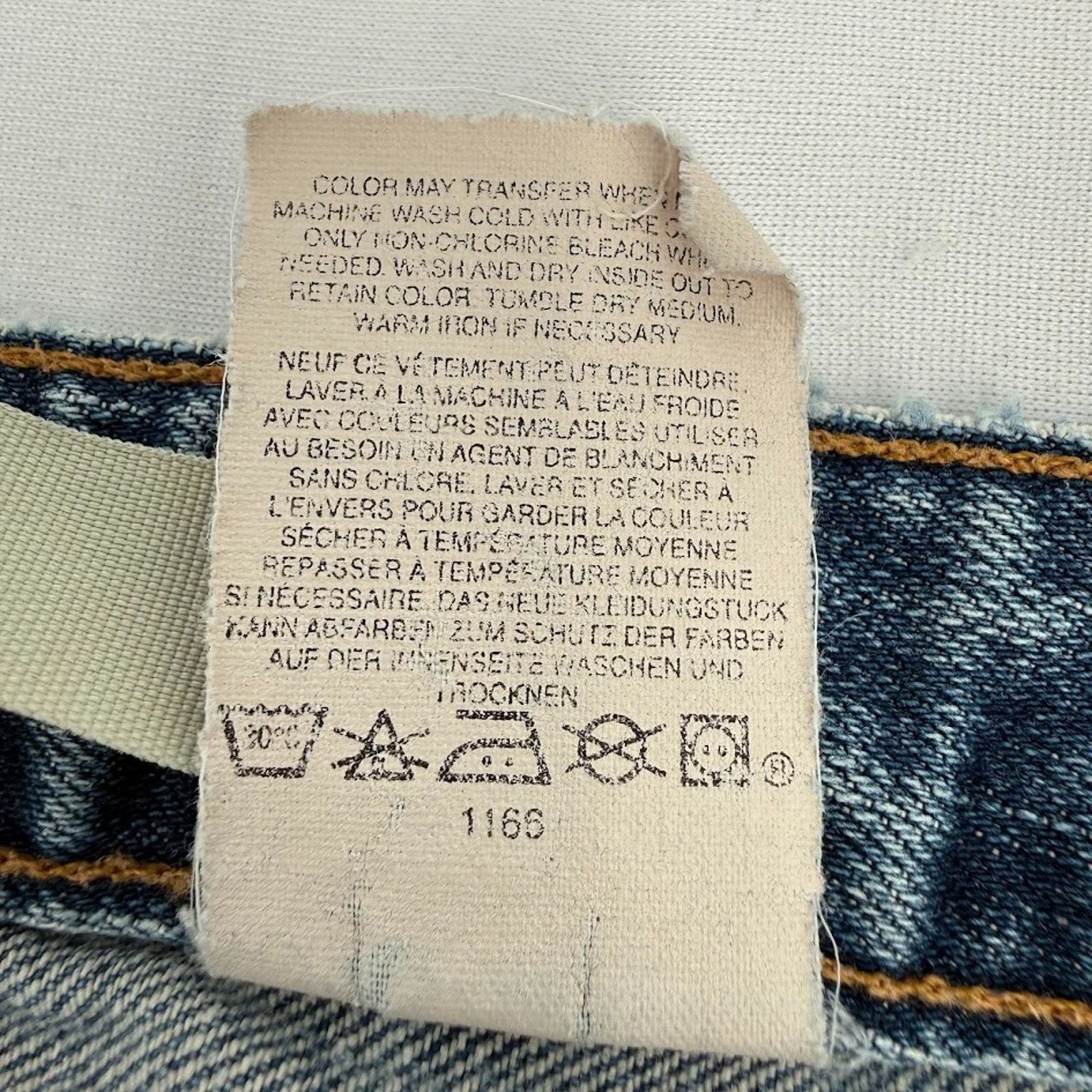 Gap Gap Womens Jeans Size 10 Light Wash Stretch Vintage Size 32" / US 10 / IT 46 - 4 Thumbnail