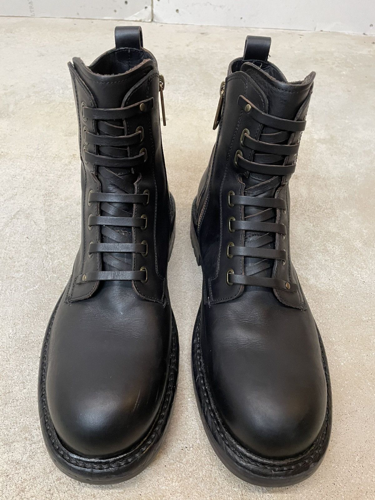 Dolce & Gabbana Leather Ankle Boots Size US 10 / EU 43 - 3 Thumbnail