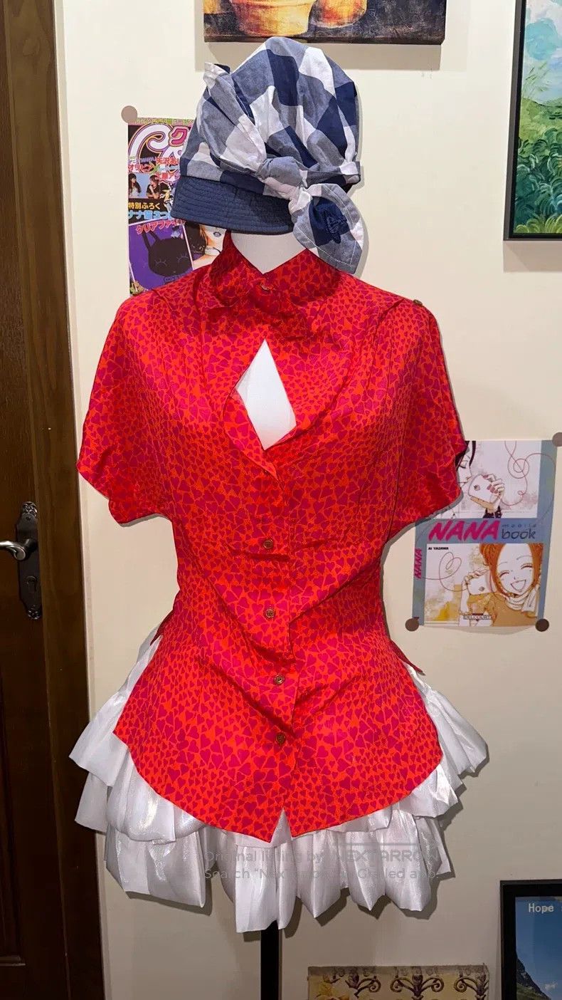 Vivienne Westwood Vivienne Westwood Chest Open Plane Sleeve Short Sleeve Shi Size XS / US 0-2 / IT 36-38 - 5 Thumbnail