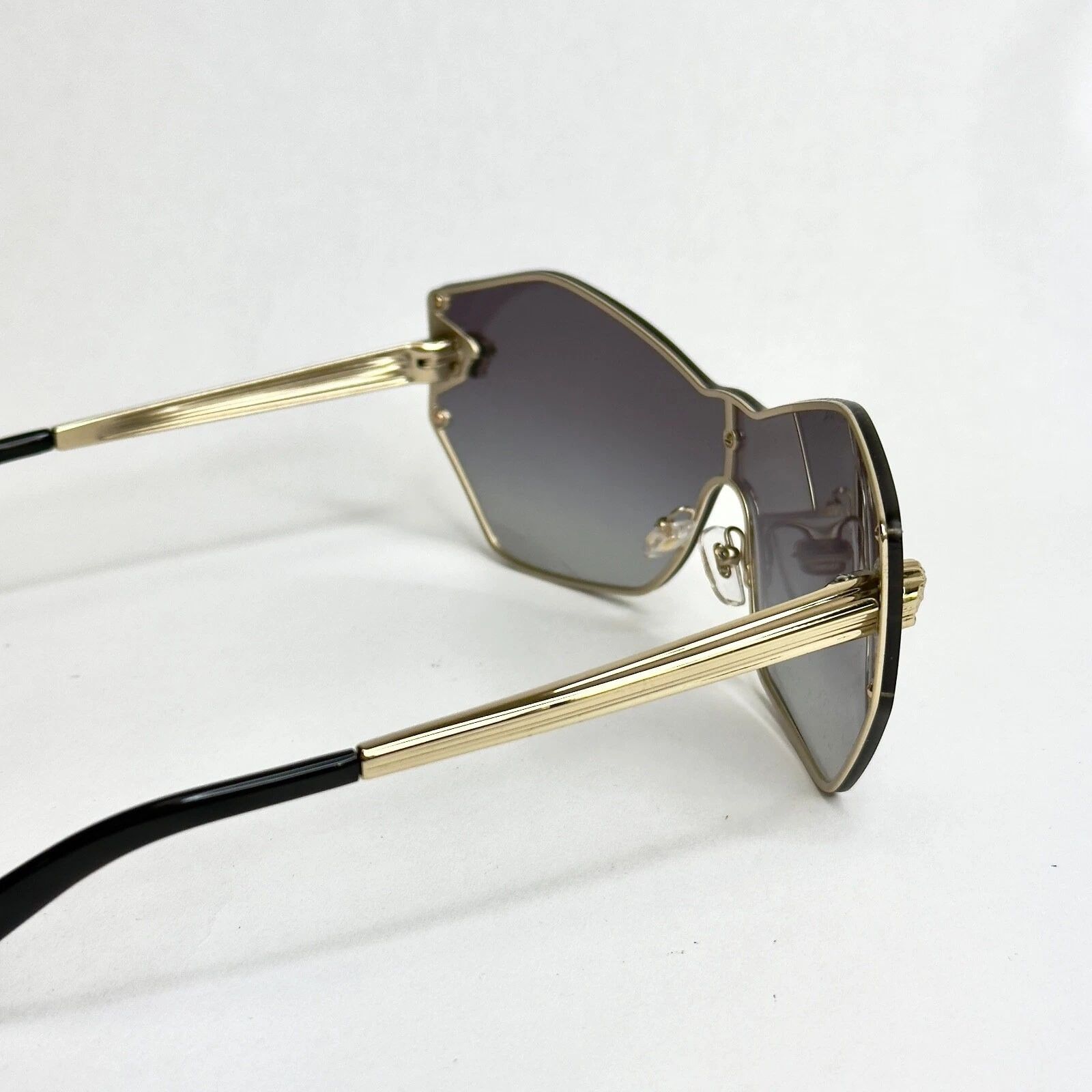 Versace VERSACE GLAM Stud Medusa Head 2182 Gray VE2182 Sunglasses Size ONE SIZE - 8 Thumbnail