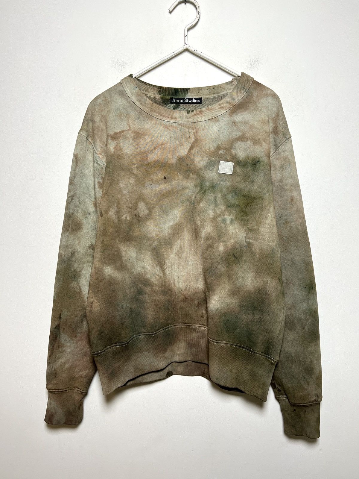 Acne Studios Custom-dyed Acne Studios face logo sweatshirt Size US M / EU 48-50 / 2 - 2 Thumbnail
