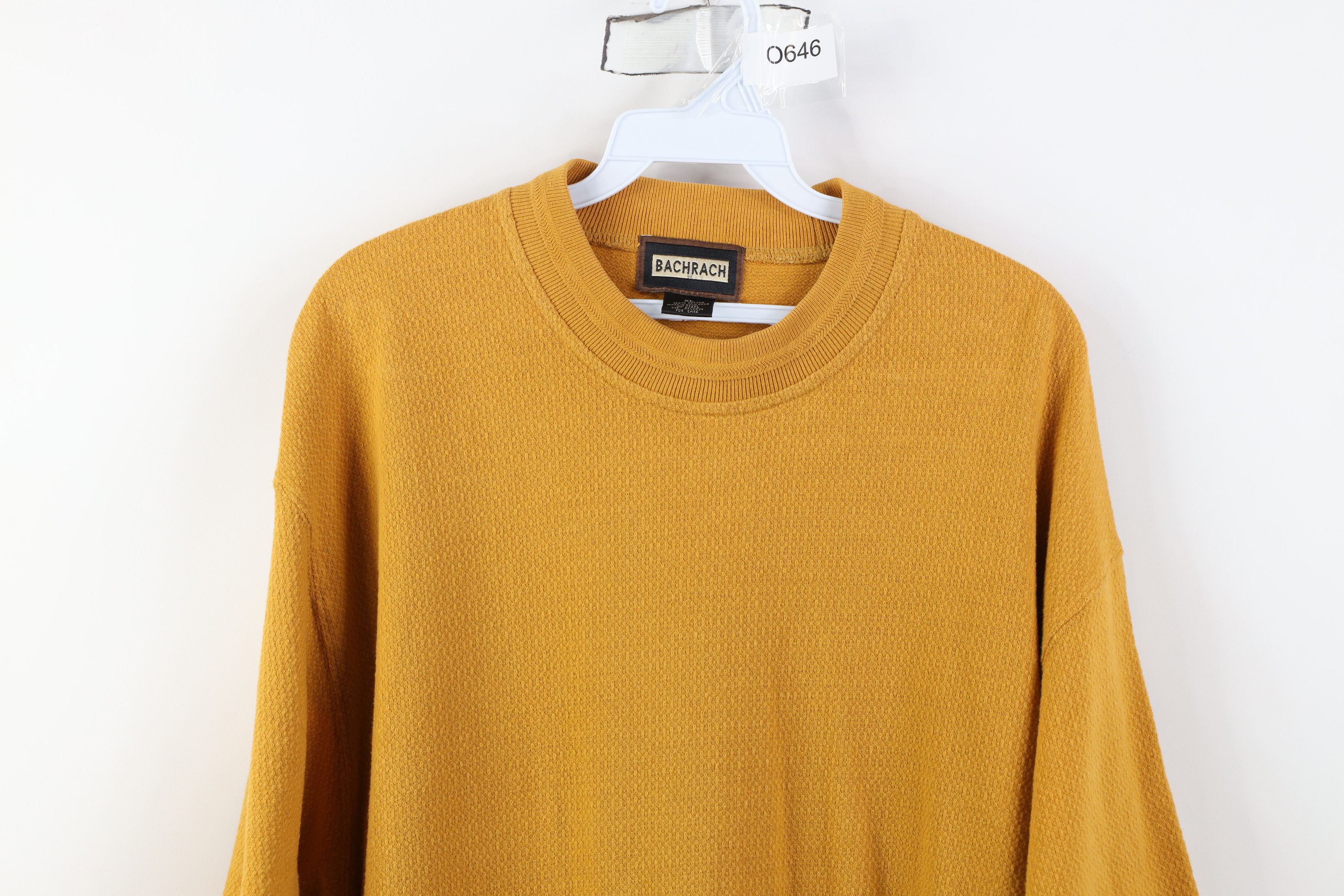 Vintage Vintage 90s Streetwear Thermal Knit Pigment Dye T-Shirt Size US XL / EU 56 / 4 - 2 Thumbnail