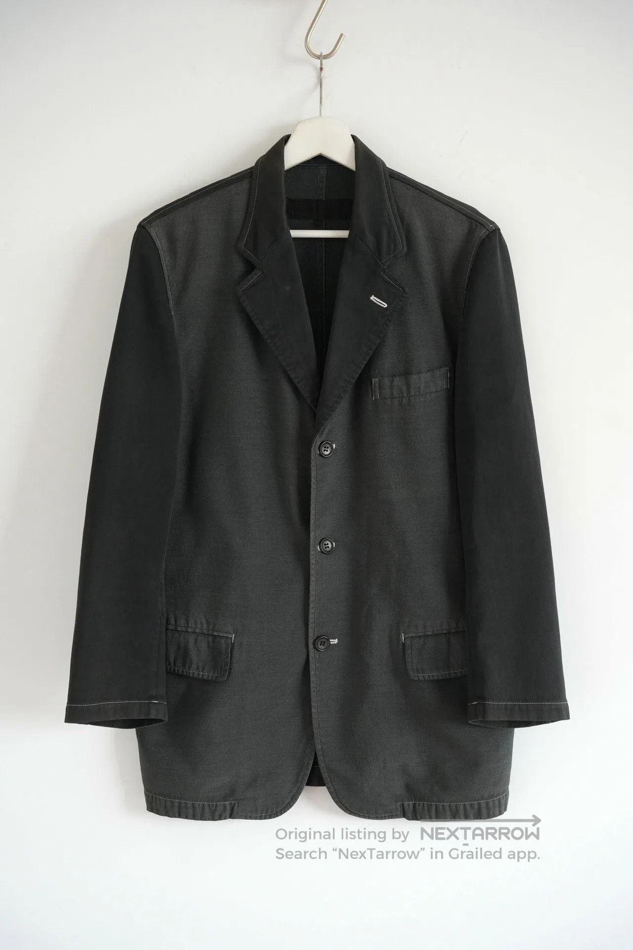 Comme des Garcons Homme Plus comme des garcons black tailored suit jacket. Size US S / EU 44-46 / 1 - 1 Thumbnail