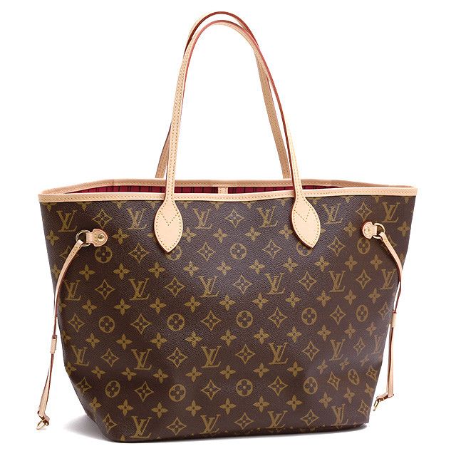 Louis Vuitton Neverfull MM Tote bag with pouch Monogram Pivoine