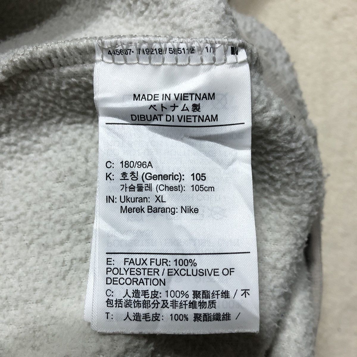 Nike × Nike ACG NIKE Embroidered Big Logo Fleece Sweatshirt Size US XL / EU 56 / 4 - 10 Thumbnail