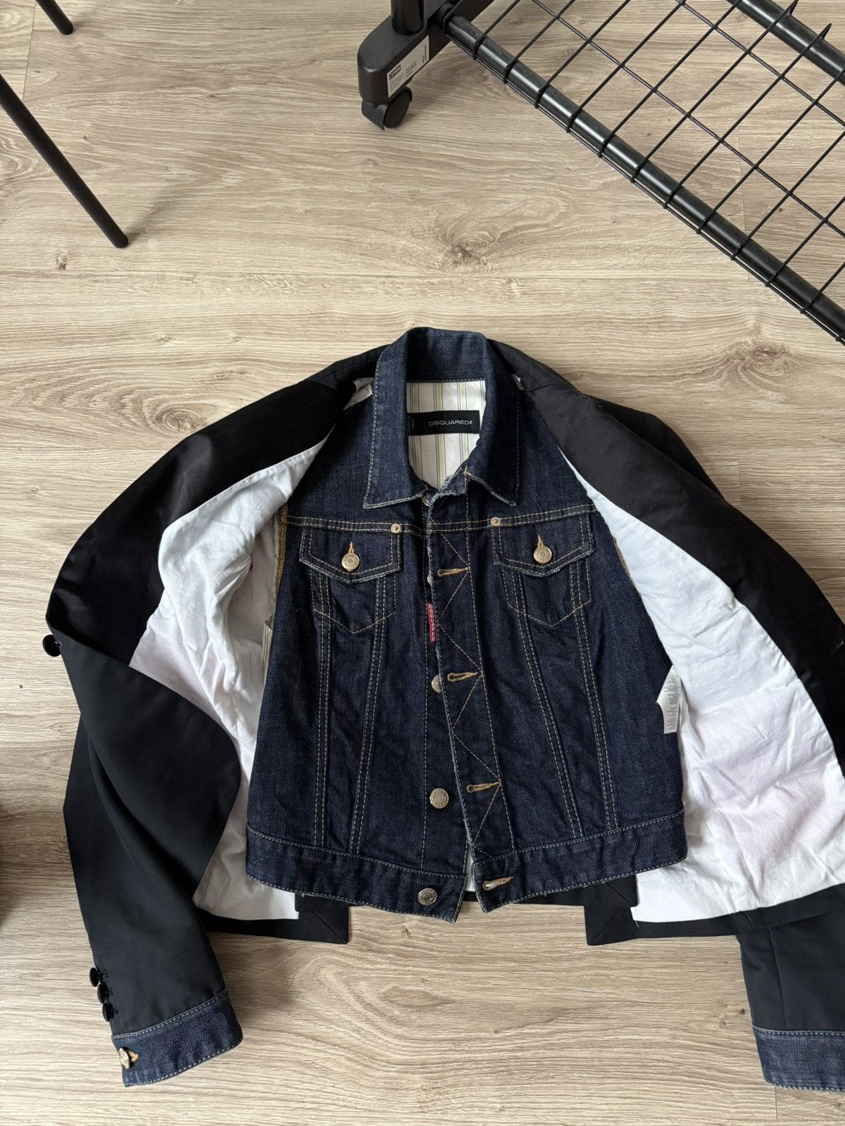 Dsquared2 Dsquared2 F/W 2012 Denim Vest Blazer Size M / US 6-8 / IT 42-44 - 8 Thumbnail