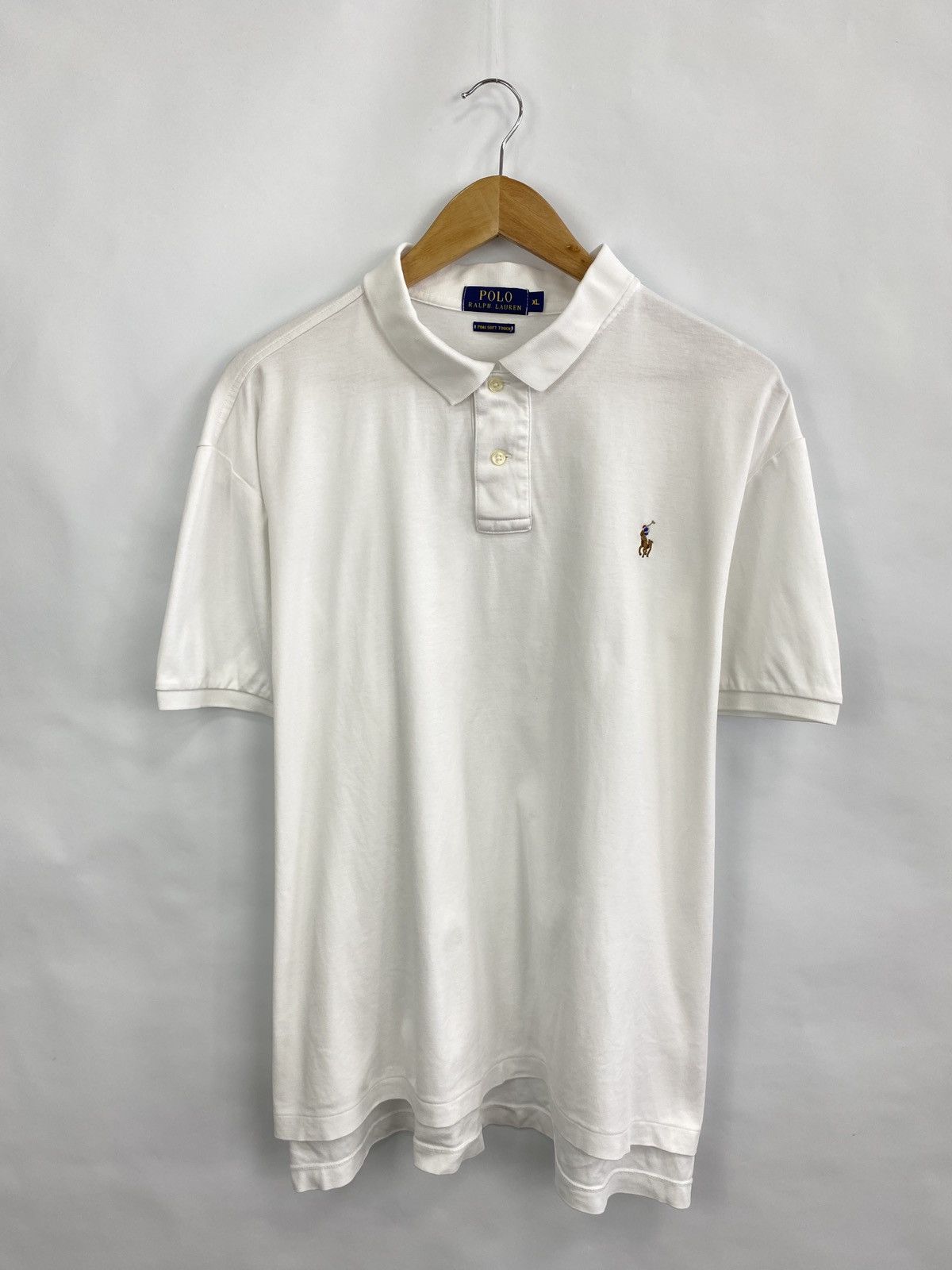 Polo Ralph Lauren 🇺🇸 Vintage Polo Ralph Lauren Polo T-Shirt Retro Chief Keef Size US XL / EU 56 / 4 - 3 Thumbnail