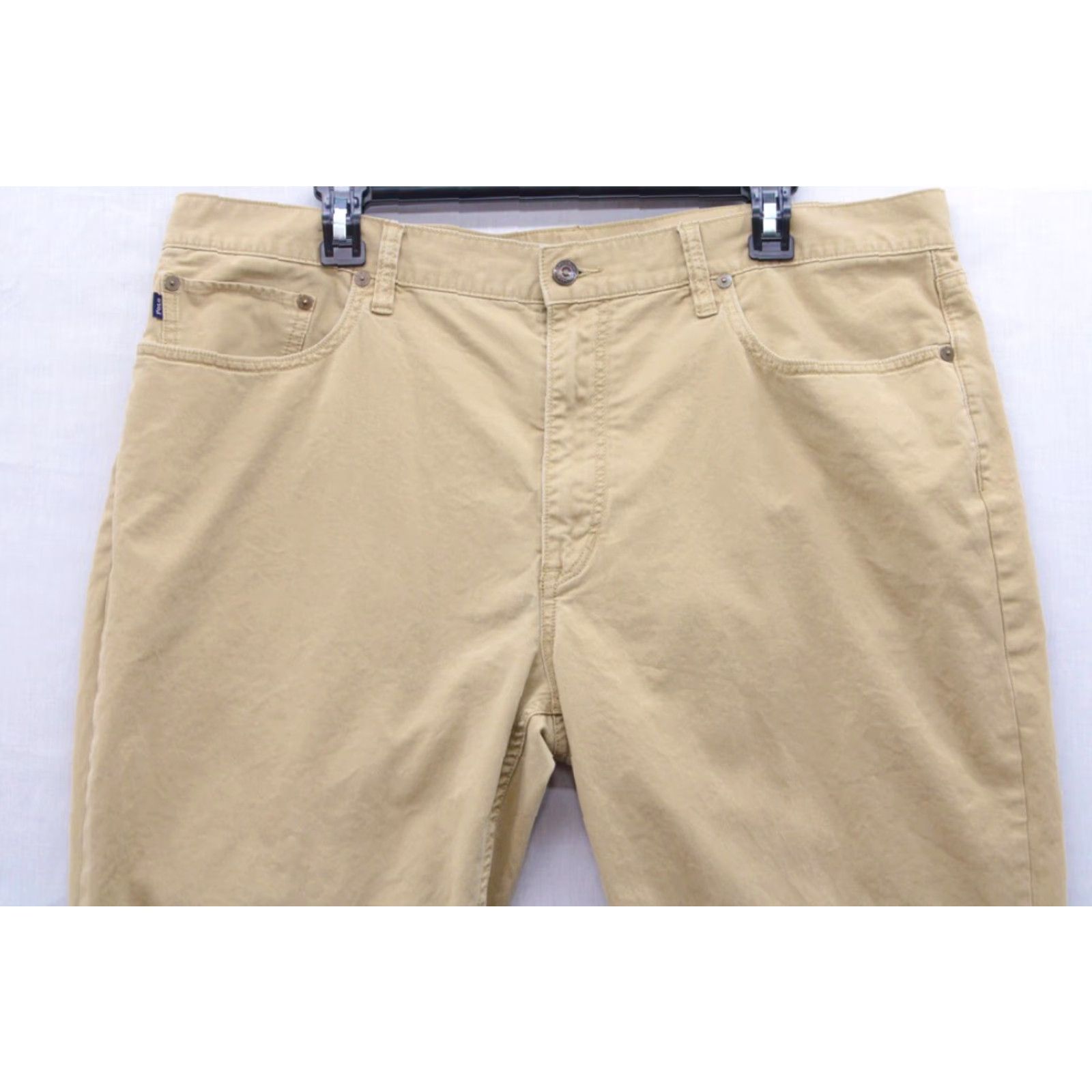 Polo Ralph Lauren Polo Ralph Lauren Pants 38x30 Tan Stretch Straight Fit Classic Preppy Mens Size US M / EU 48-50 / 2 - 2 Thumbnail