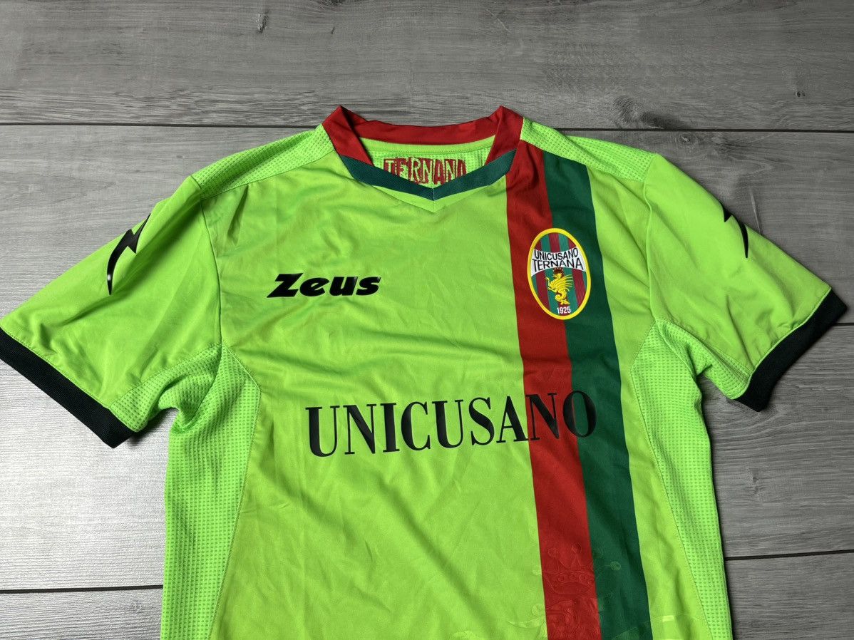 Other TERNANA CALCIO 2017/18 Away Football Soccer Jersey Zeus Size US S / EU 44-46 / 1 - 3 Thumbnail