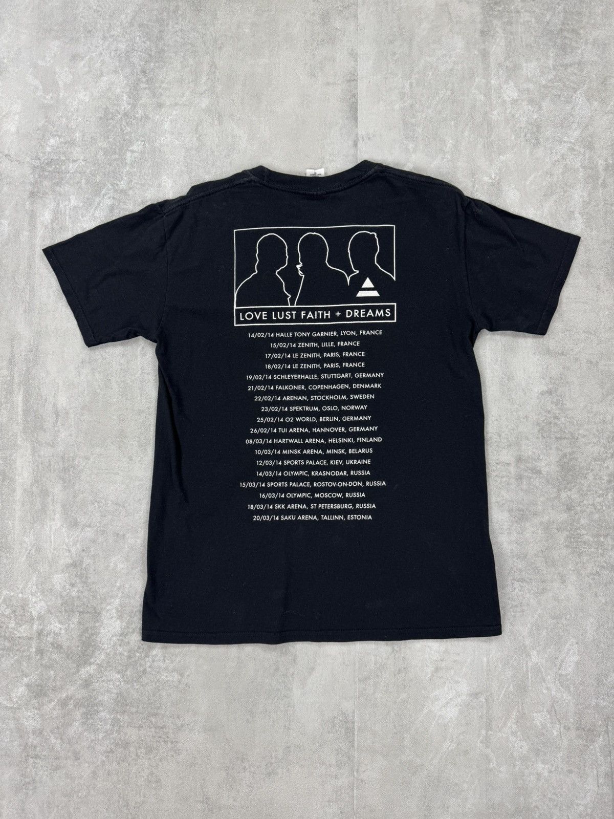 Gildan Gildan Thirty Seconds To Mars Love last faith + dreams 2014 Size US M / EU 48-50 / 2 - 2 Thumbnail