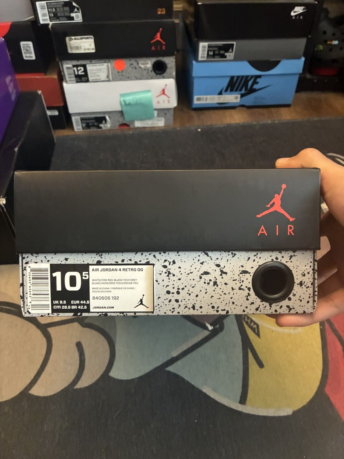 Jordan Brand Jordan 4 white cement 2015 Size US 10.5 / EU 43-44 - 8 Thumbnail
