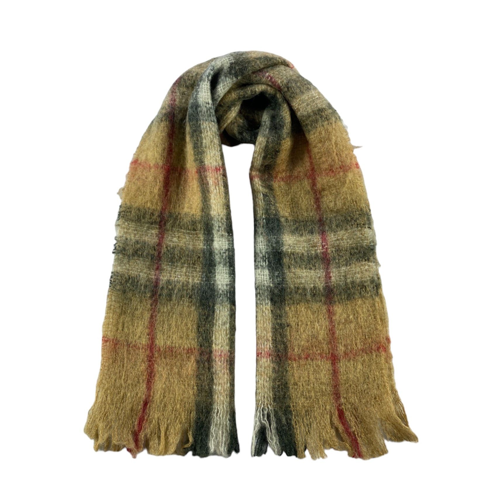Vintage Vintage Mohair Scarf / Muffler / Neckwear Size ONE SIZE - 1 Thumbnail