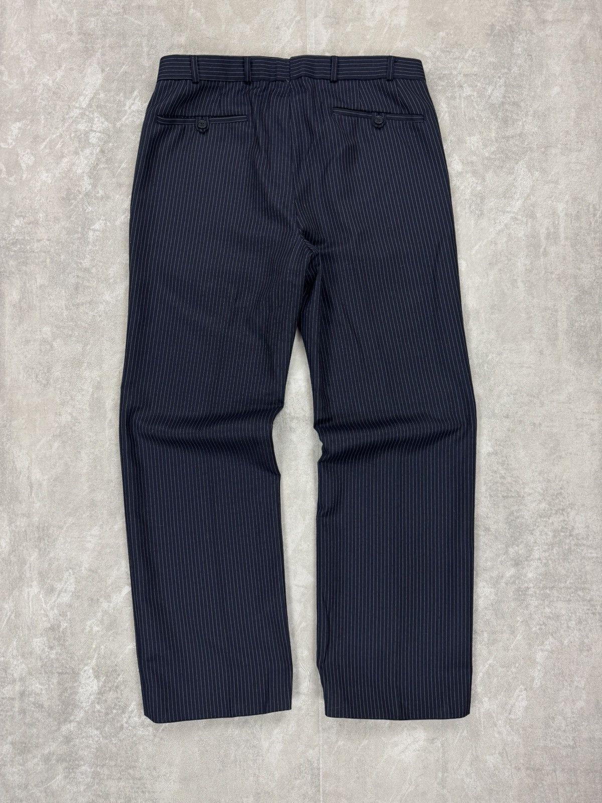 Other Vintage wool stripes trousers pants London Bespoke Mens 31 Size US 31 - 4 Thumbnail
