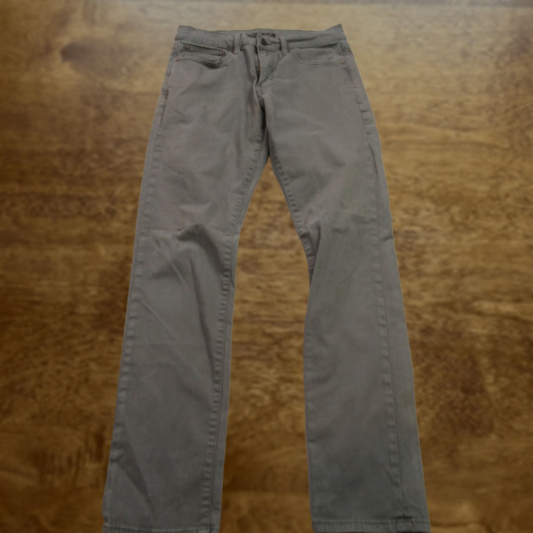 Lucky Brand Lucky Brand Jeans Womens Straight Gray Pockets Lightweight 29X32 Denim Outdoor Winter Summer Spring Fall Regular Womens Size 29" - 1 Thumbnail