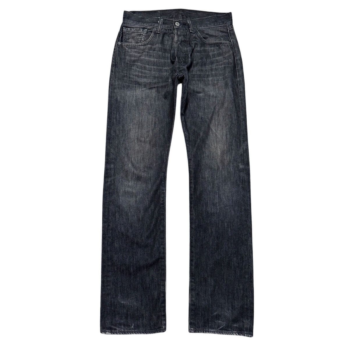 Levi's Levis 501 Black Denim Jeans Size US 30 / EU 46 - 1 Thumbnail