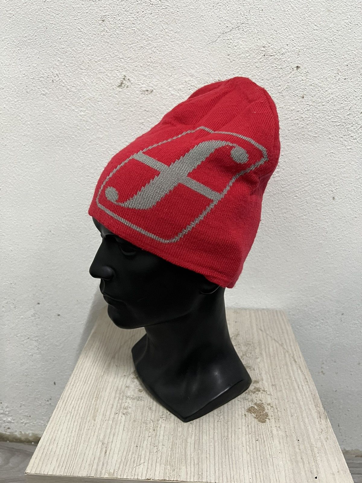 Vintage Vintage Forum Spell Out Beanie Hat Size ONE SIZE - 3 Thumbnail