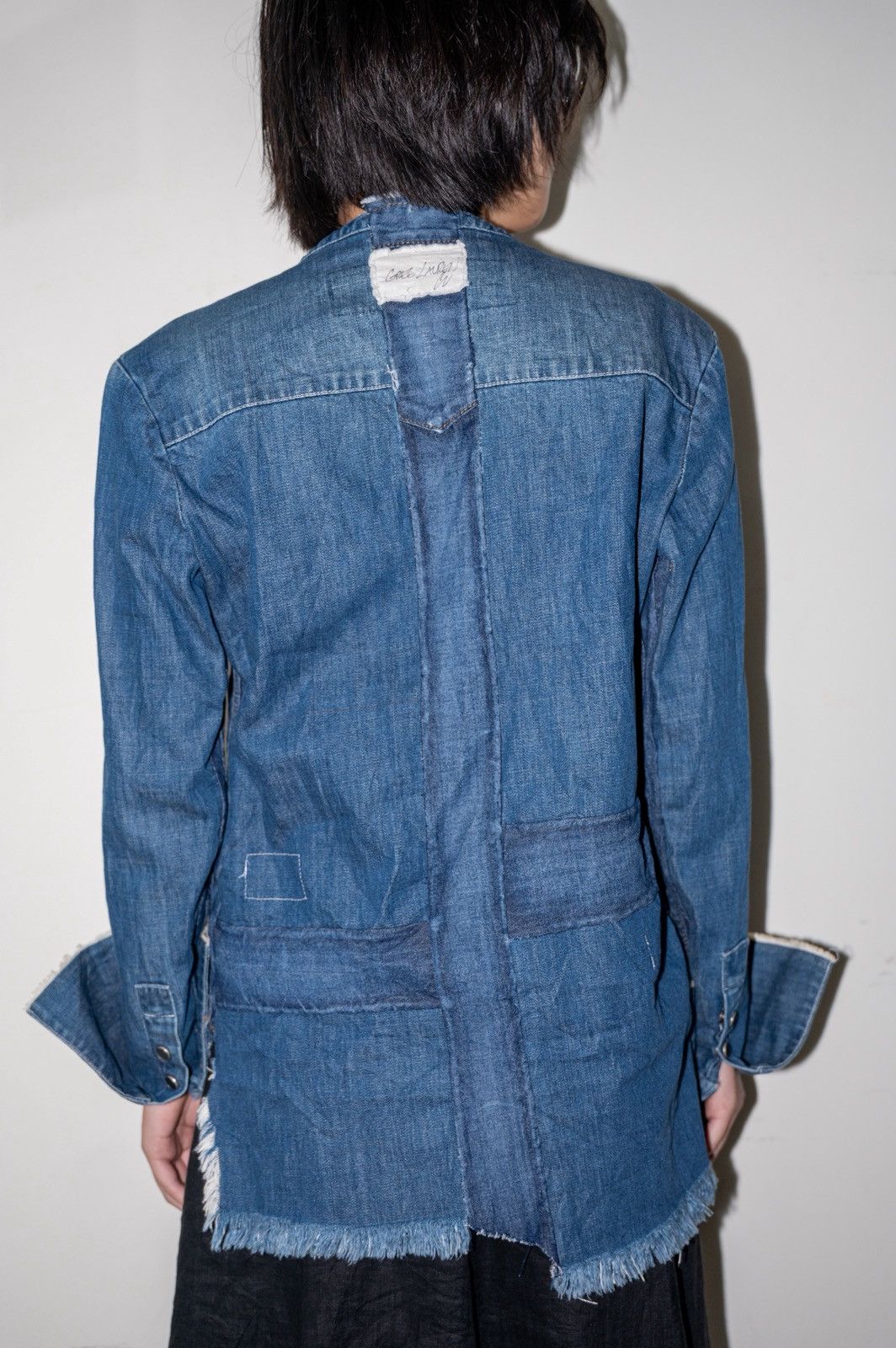 Greg Lauren Greg Lauren denim western studio deconstructed kimono shirt Size US S / EU 44-46 / 1 - 11 Thumbnail