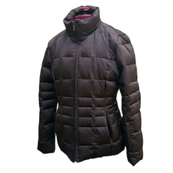 Calvin Klein Calvin Klein Puffer Jacket Coat Sz S Chocolate Faux Fur Lini Size S / US 4 / IT 40 - 1 Thumbnail