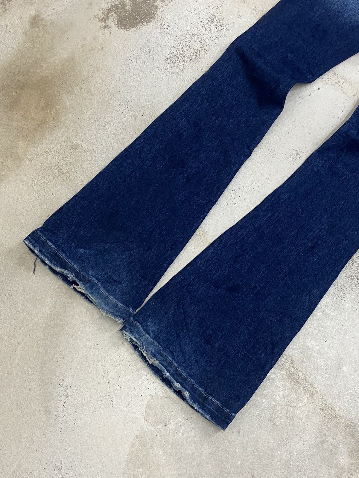 Hysteric Glamour × Japanese Brand × Tornado Mart Vintage Bell Botton Kancan Distressed Washed Stretch Jean Size US 28 / EU 44 - 12 Thumbnail