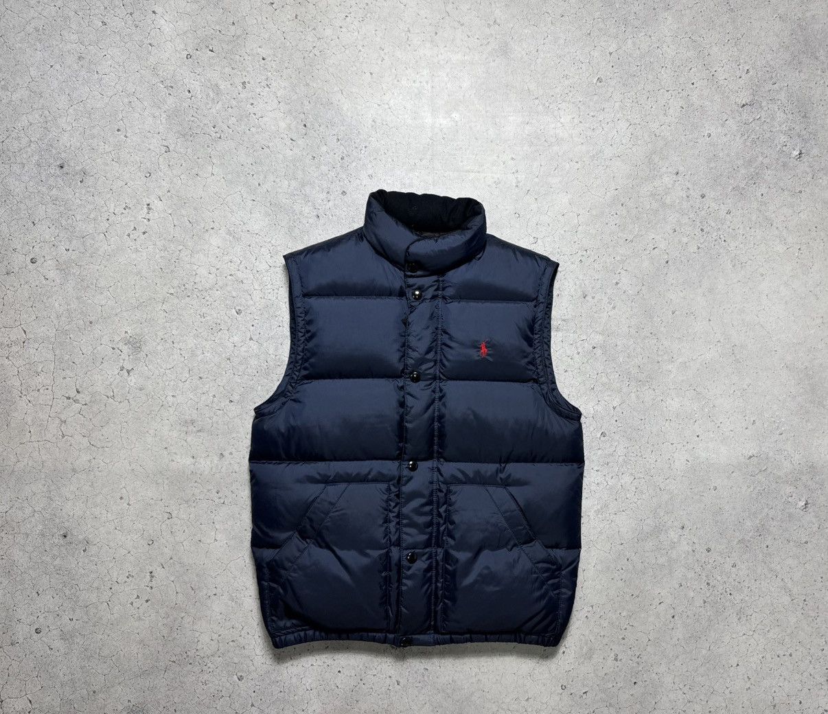 Polo Ralph Lauren Polo Ralph Lauren Down Puffer Vest Full Zip Vintage PRL Rare Size US S / EU 44-46 / 1 - 2 Thumbnail
