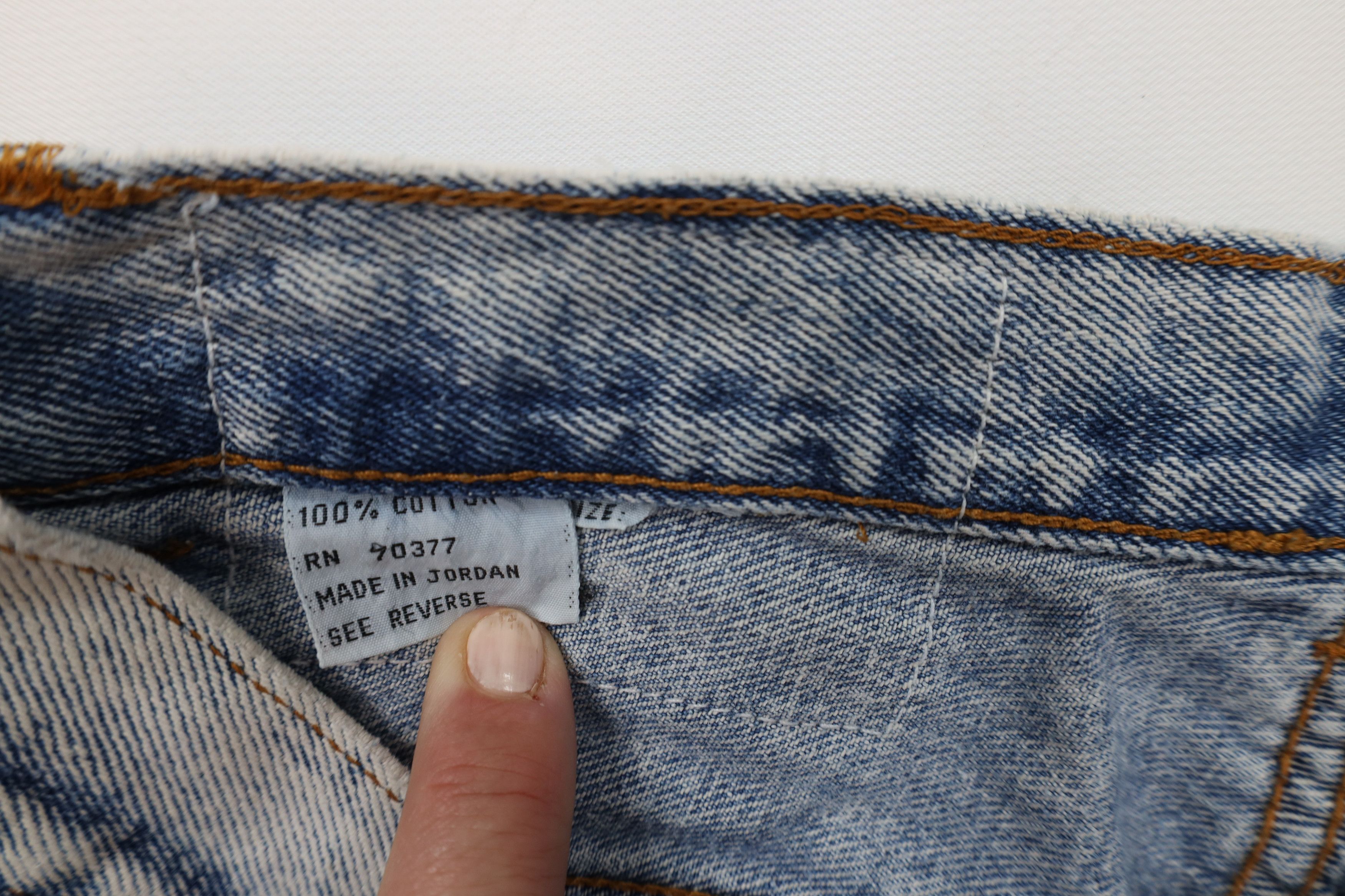 Vintage Vintage 90s Streetwear Acid Wash Straight Leg Denim Jeans Size 26" / US 2 / IT 38 - 10 Thumbnail