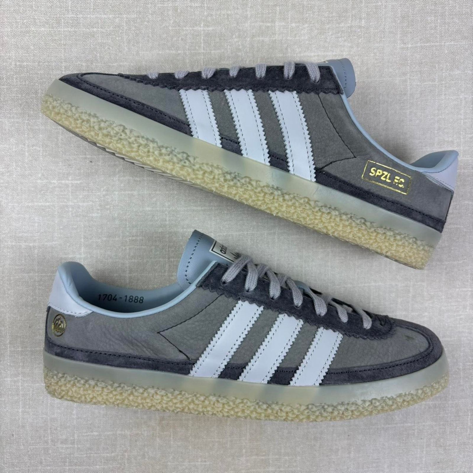 Adidas 🐰 adidas Roelee SPZL F.C. “Light Grey” 7.5M Size US 7.5 / EU 40-41 - 2 Thumbnail