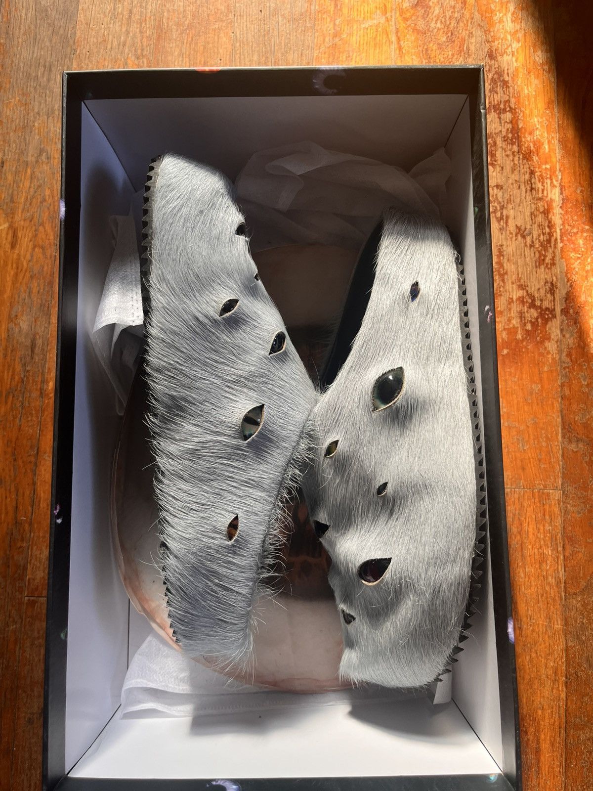 ESENES WORLDWIDE Esenes Eyeball Mules Size US 8 / EU 41 - 2 Thumbnail
