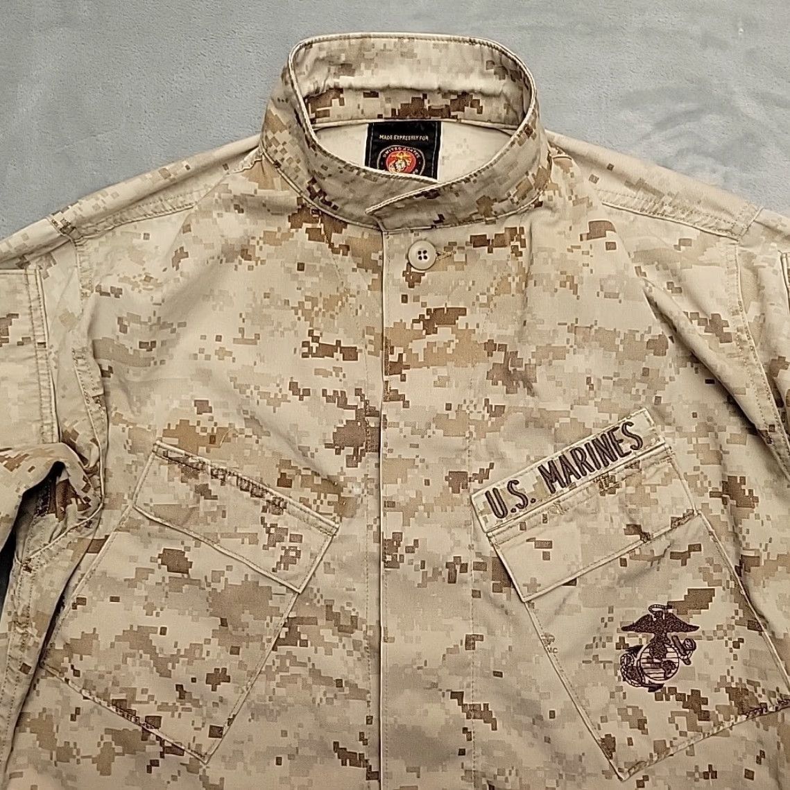 Vintage VTG USMC Combat Shirt Mens M Desert MARPAT Military Tactical Shirt Size US M / EU 48-50 / 2 - 3 Thumbnail