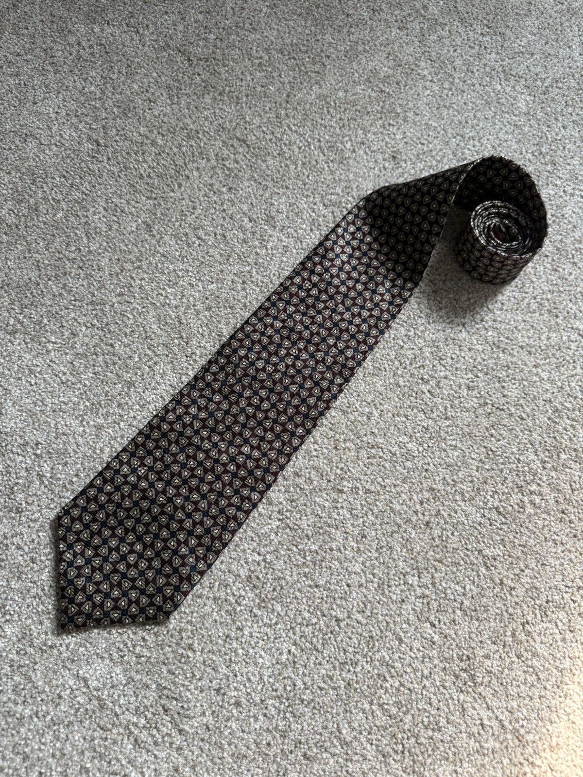 Pierre Balmain Pierre Balmain Couture Silk Necktie Size ONE SIZE - 7 Thumbnail