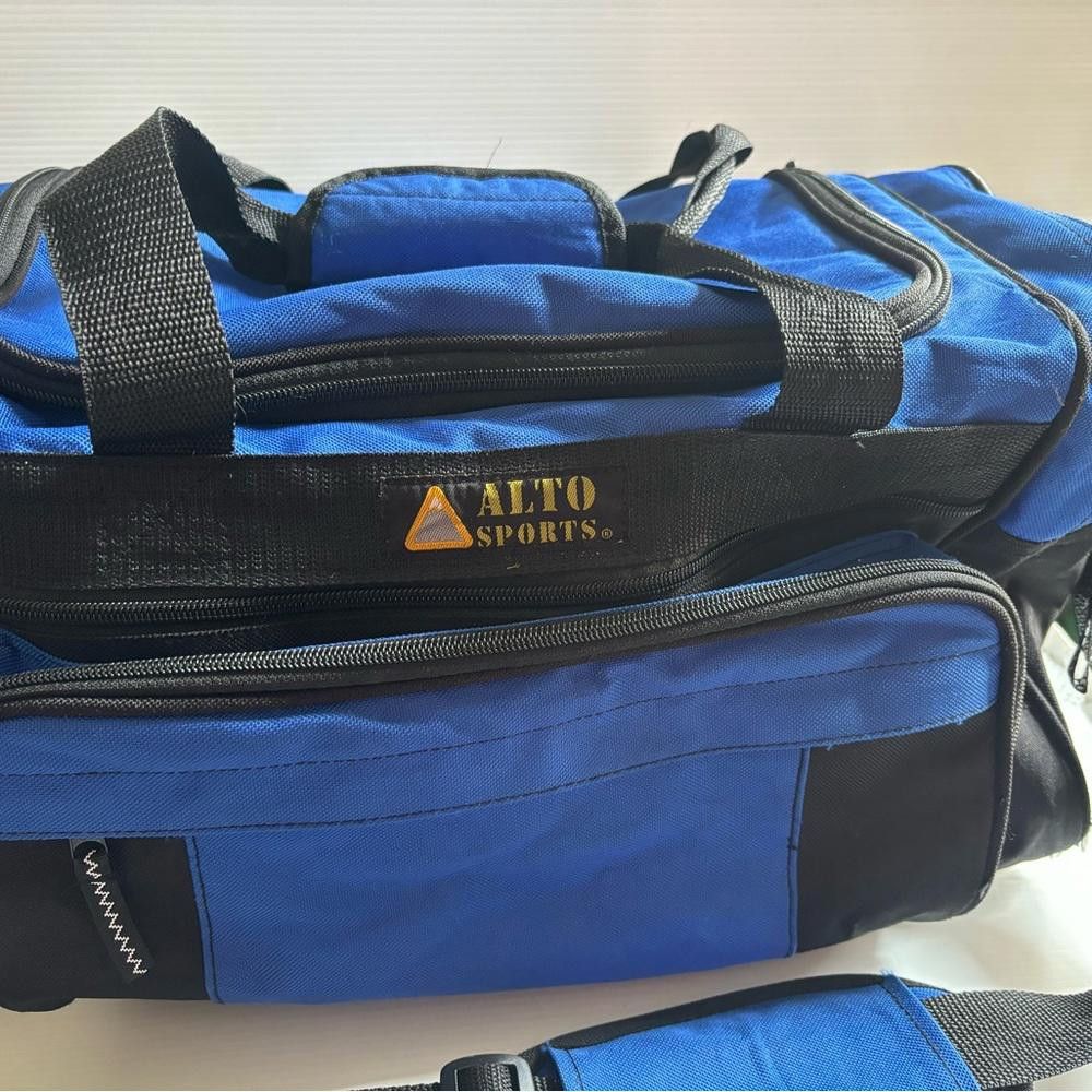 Designer Vintage Blue Alto Sport Gym Bag Size ONE SIZE - 2 Thumbnail