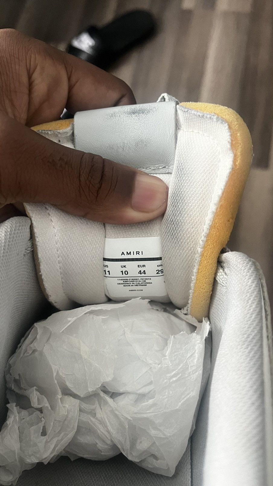 Amiri amiri star court low bicolor Size US 11 / EU 44 - 5 Thumbnail