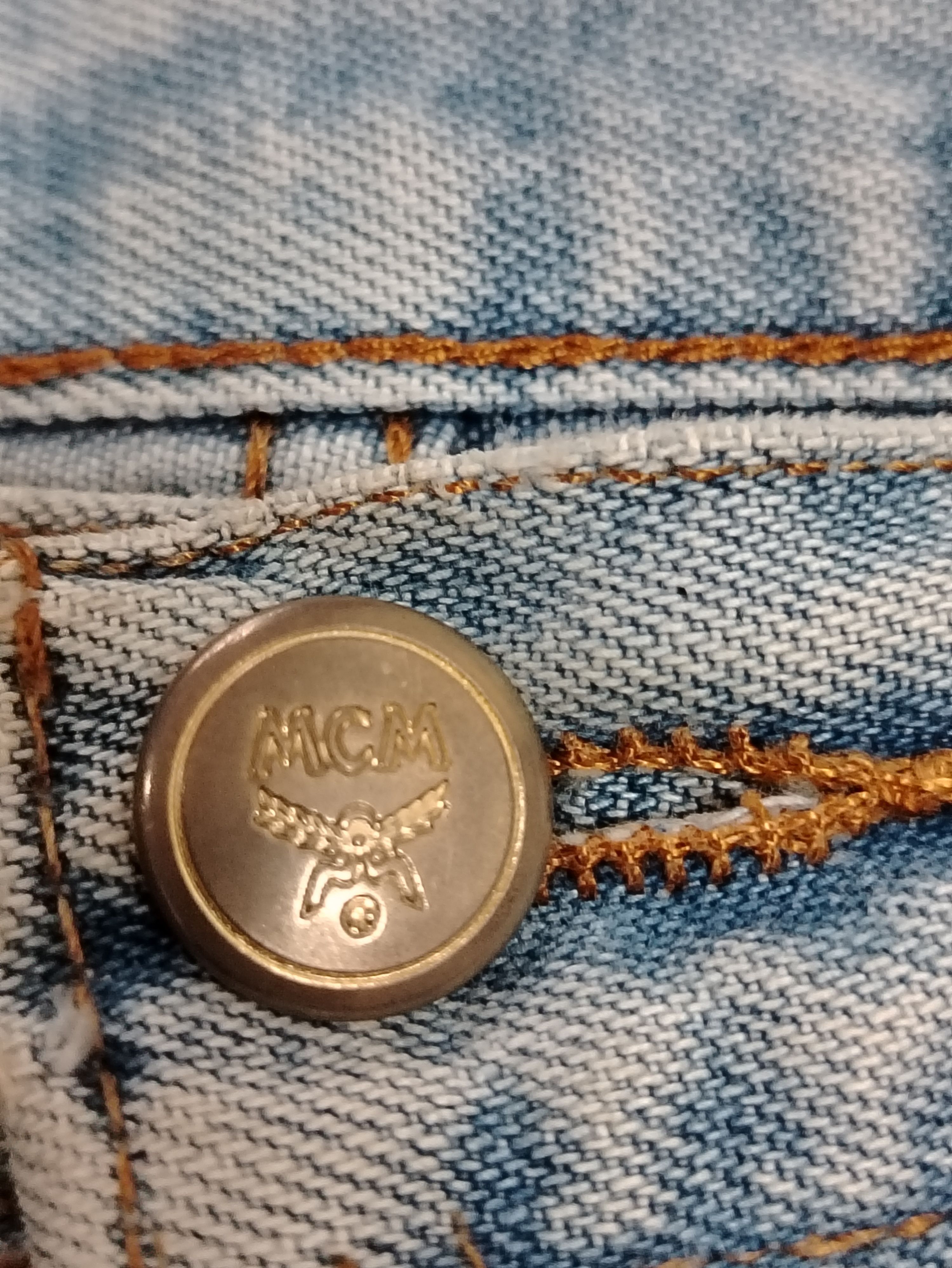 MCM Vintage MCM embroidered jeans Size 28" / US 6 / IT 42 - 5 Thumbnail