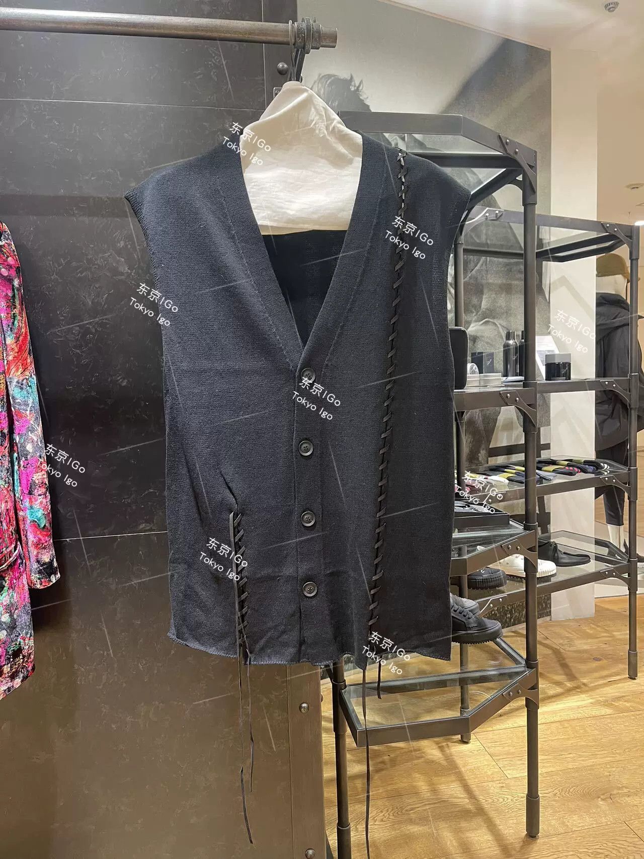 Yashi Yamamuri Yohji Yamamoto Men's Vest Spring Summer 2023 Size US M / EU 48-50 / 2 - 1 Thumbnail