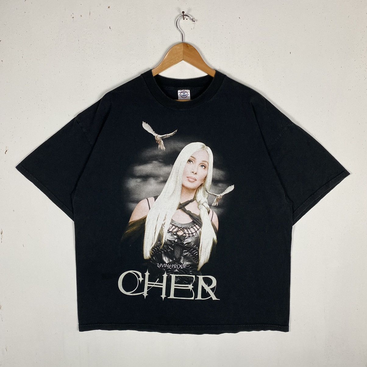 Band Tees × Vintage VINTAGE CHER THE FAREWELL TOUR 2004 TEE Size US XXL / EU 58 / 5 - 2 Thumbnail