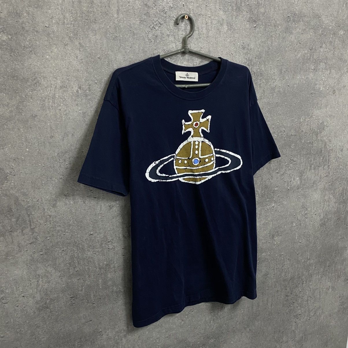 Vivienne Westwood Vivienne Westwood Big Logo T-Shirt Size US XL / EU 56 / 4 - 3 Thumbnail