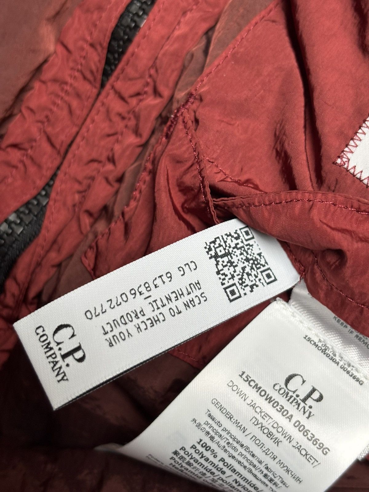 C.P. Company Sleeveless down jacket C.P Company burgundy size 44 size XS Size US XS / EU 42 / 0 - 11 Thumbnail