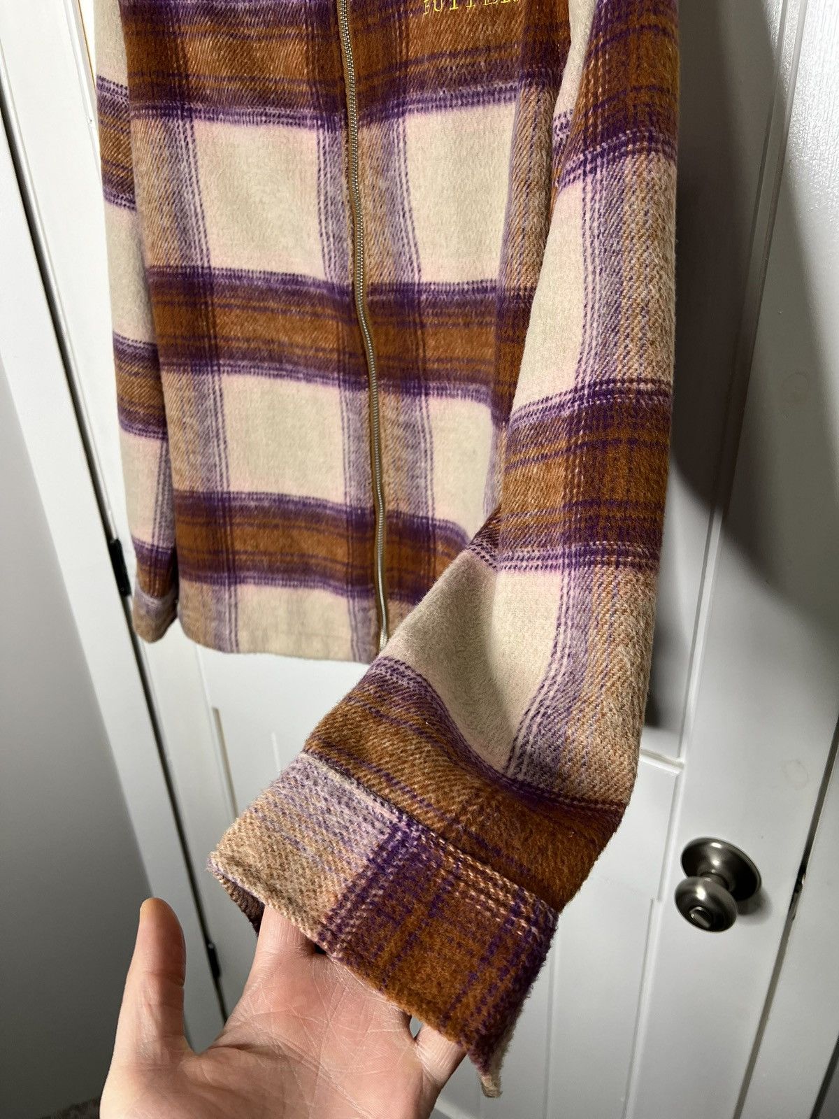 Butter Goods Butter Goods Heavyweight Flannel Overshirt (Walnut/Grape) Size US M / EU 48-50 / 2 - 4 Thumbnail