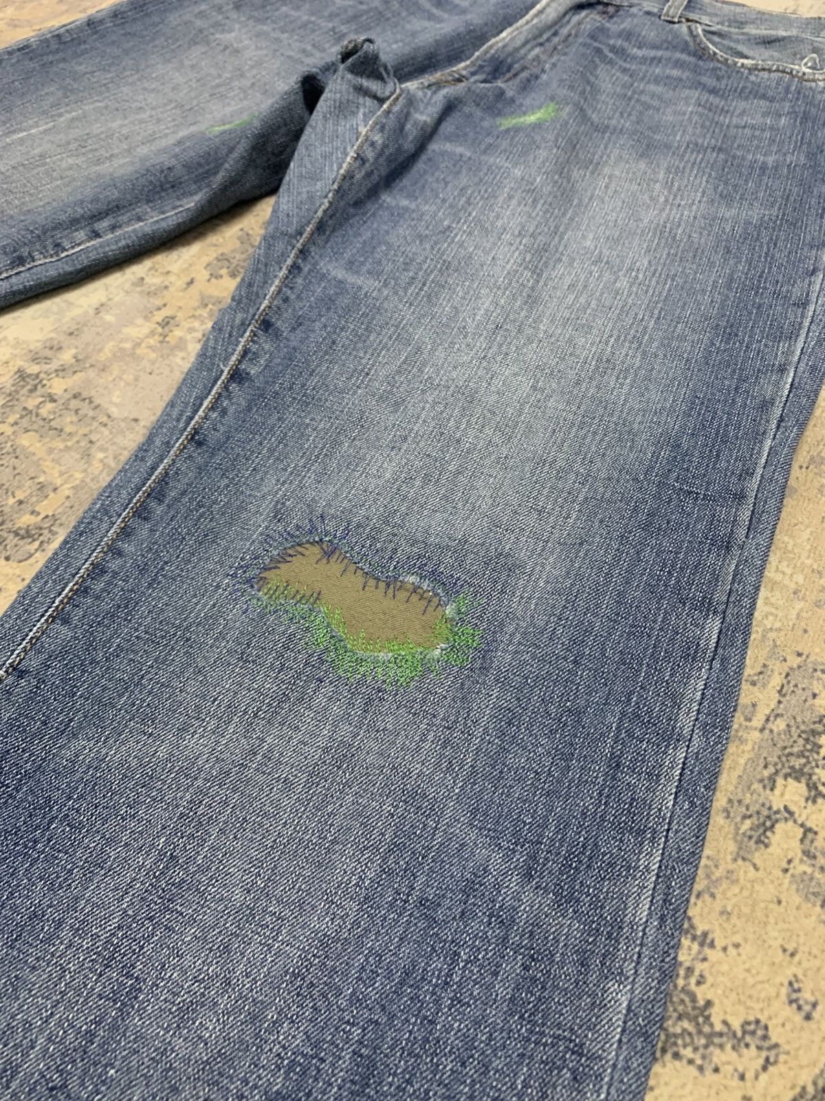 Abercrombie & Fitch Vintage Abercrombie & Fitch Baggy Denim Jean Pants W33x30 Size US 33 - 6 Thumbnail
