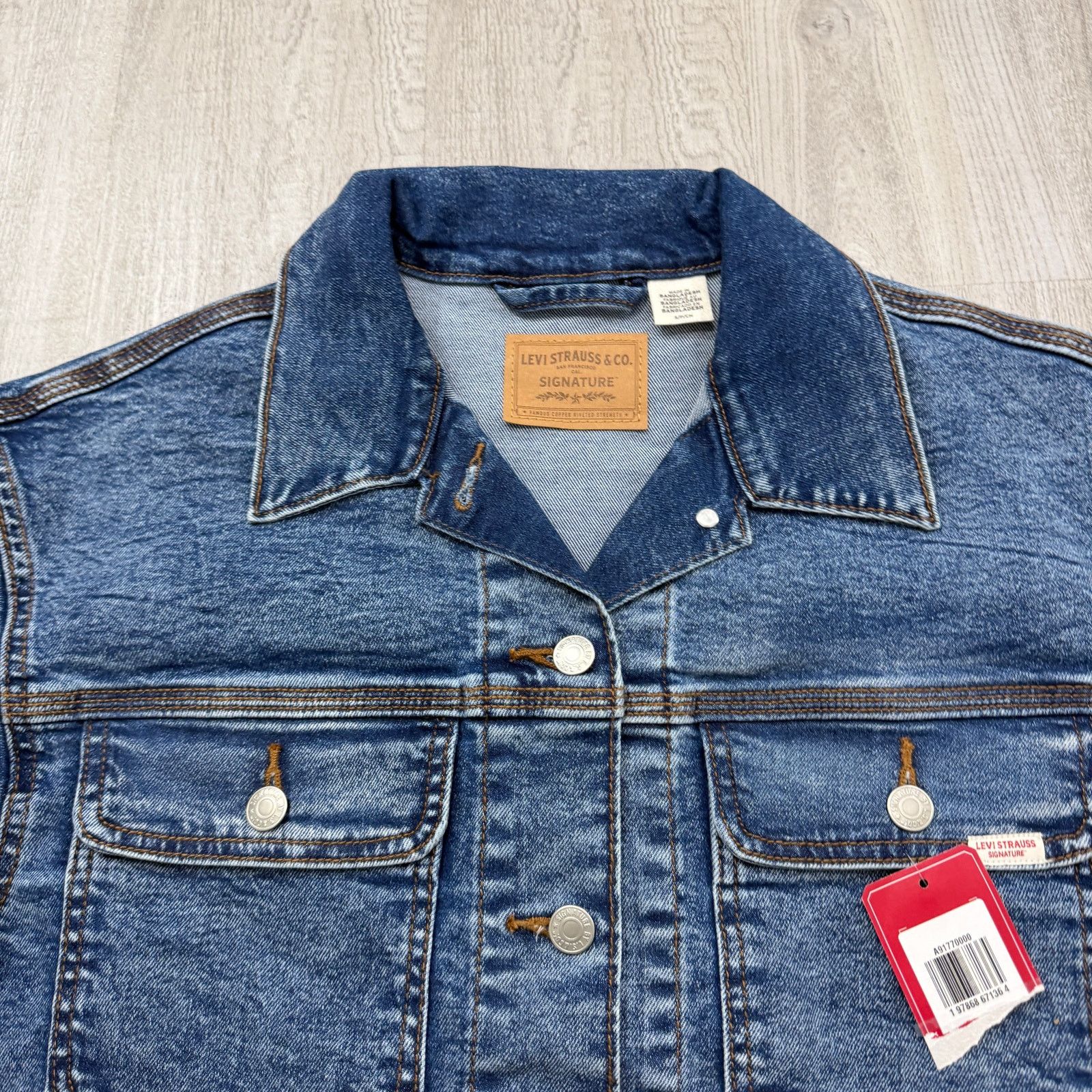 Levi's Levis Strauss Signature Jacket ’95 Trucker Jacket Small Size S / US 4 / IT 40 - 3 Thumbnail