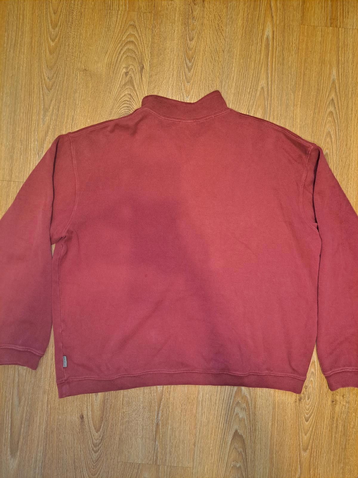 Woolrich Woolen Mills Woolrich Sweater Mens XXL Red 100% Cotton Quarter Zip Size US XXL / EU 58 / 5 - 5 Thumbnail