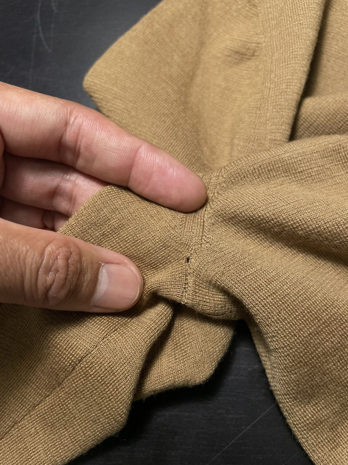 Hermes Hermès high-neck color-blocked knit sweater Size US M / EU 48-50 / 2 - 8 Thumbnail