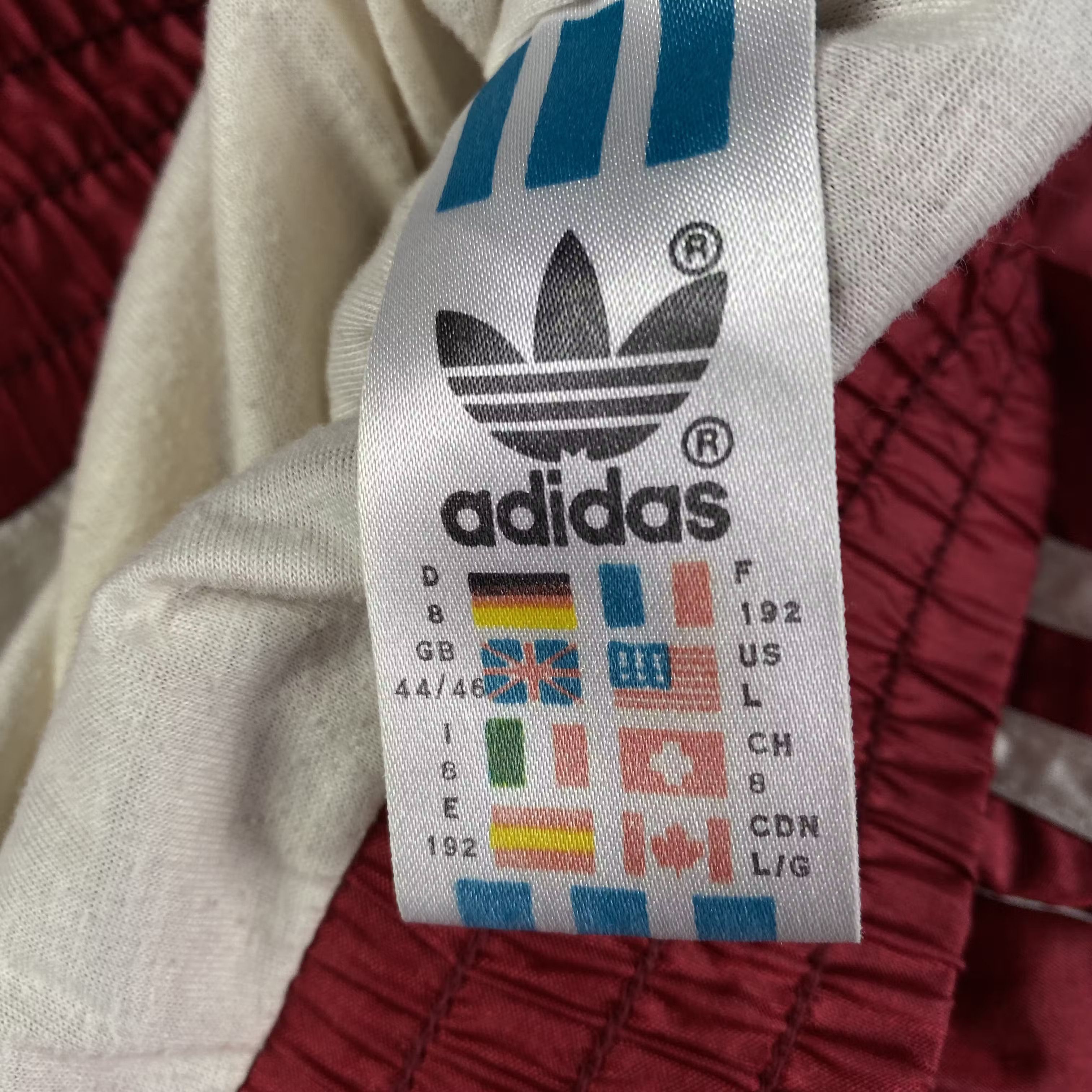 Adidas × Vintage Mens Bomber Jacket Adidas Originals Vintage Size L Size US L / EU 52-54 / 3 - 4 Thumbnail