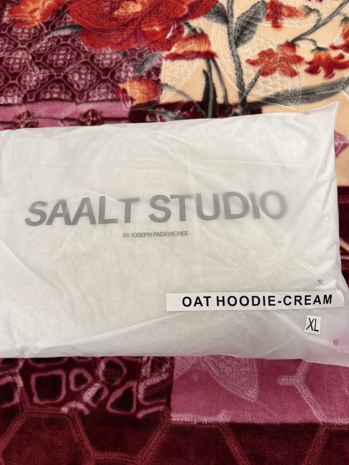 Saalt Studio Saalt Studio “Cream” Oat Hoodie Size XL🔥 Size US XL / EU 56 / 4 - 8 Thumbnail
