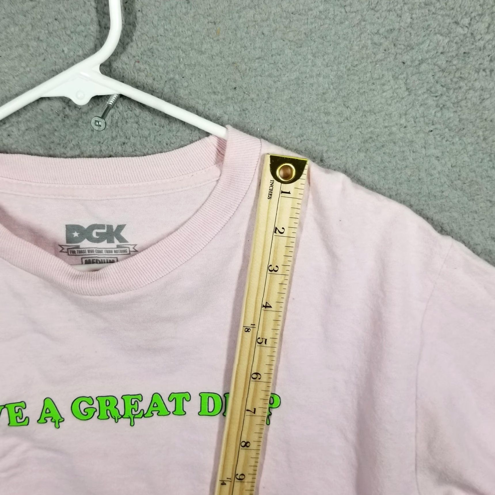 DGK DGK Shirt Mens M Pink Have A Great Drip Graphic Skate Streetwear Tee Size US M / EU 48-50 / 2 - 6 Thumbnail