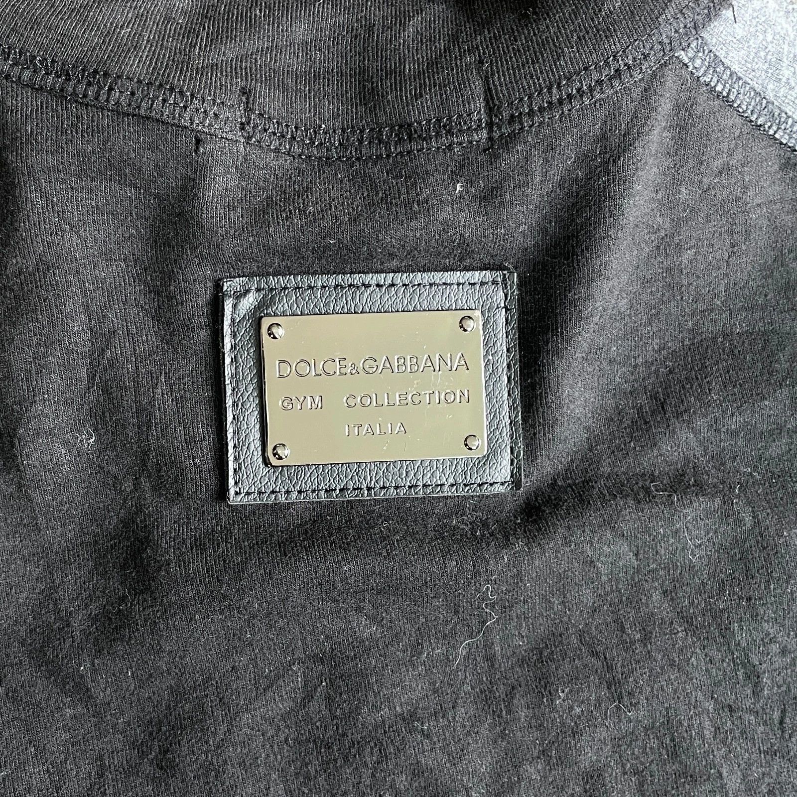 Dolce & Gabbana DOLCE & GABBANA Gym Collection Track Jacket Silver Back Logo Size US S / EU 44-46 / 1 - 8 Thumbnail