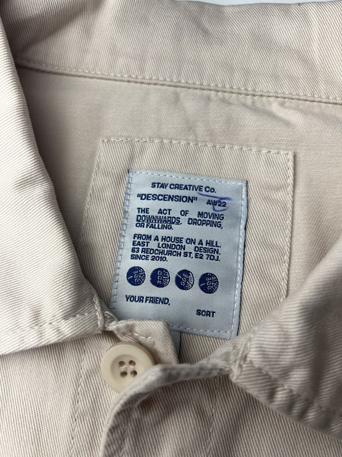 SCRT Stay Creative Co. Requiem film overshirt Size US M / EU 48-50 / 2 - 6 Thumbnail