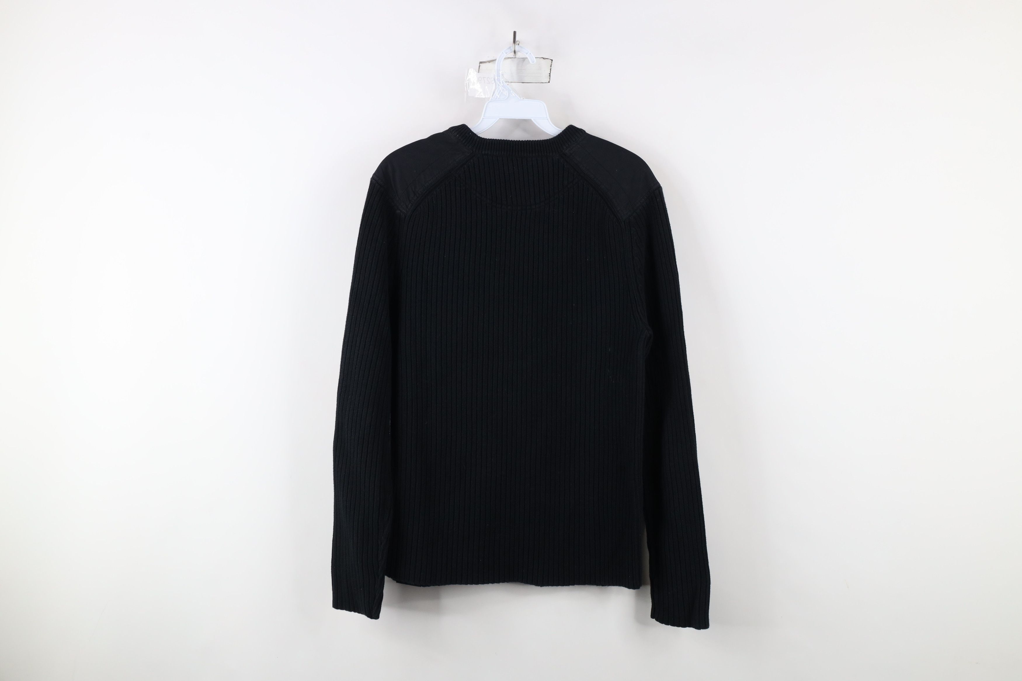 Calvin Klein × Vintage Vintage Calvin Klein Spell Out Ribbed Knit Commando Sweater Size US S / EU 44-46 / 1 - 11 Thumbnail